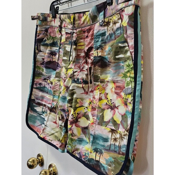 Teddy Vonranson Palm Trees Swim Shorts Trunks Men's Size 36 Msrp $345 - Picture 3 of 11